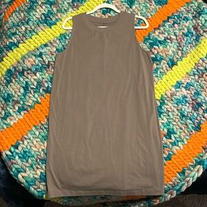 A new day Target shift dress mushroom brown size L excellent used condition